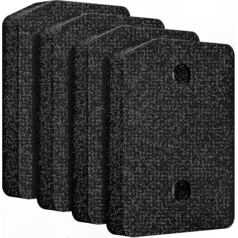 Ensemble de 2 filtres de rechange pour sèche-linge T1, 207x157x30mm, grille fine et grossière, pièces détachées compatibles, jeu de remplacement durable. (1/5)