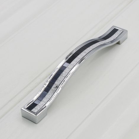 Lot de poignées de meuble en cristal brillant, poignées de tiroir en strass, poignées de meuble modernes, poignées de porte de meubles, entraxe de 160 mm (1/5)