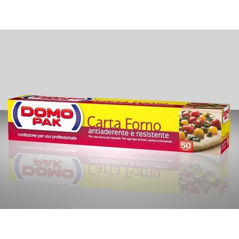 Domo Pak Carta Forno Maxi Larghezza Antiaderente e Resistente, 50 m (1/3)