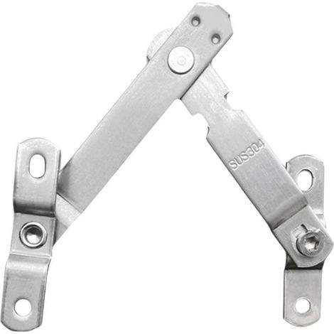 Butée de fenêtre pour châssis, limiteur de sécurité, pour patio ou salon, 15,6 cm x 13 mm