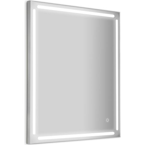 GEDY Paul specchio reversibile 60X80 con led codice prod: 000030003800000 (1/3)
