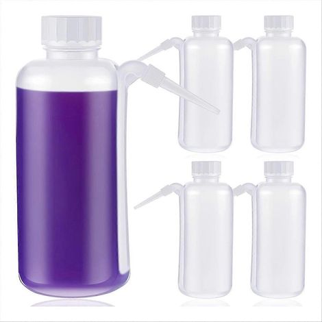 Lot de 5 pièces communion tasse filler no drip squeeze bouteille communion jus distributeur avec side paille church (1/5)
