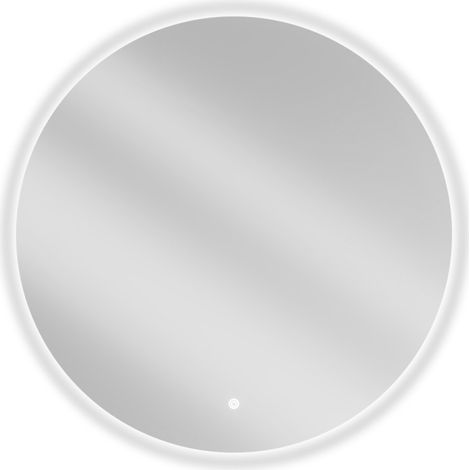 Mexen Erg miroir de salle de bain éclairé, rond 80 cm, LED 6000K, anti-buée - 9823-080-080-611-00 (1/5)