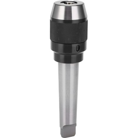 Mandrin de perçage sans clé APU13-MTA4, cône MTA4, queue cylindrique, accessoire pour tour à métaux, outillage professionnel, fixation rapide (1/5)