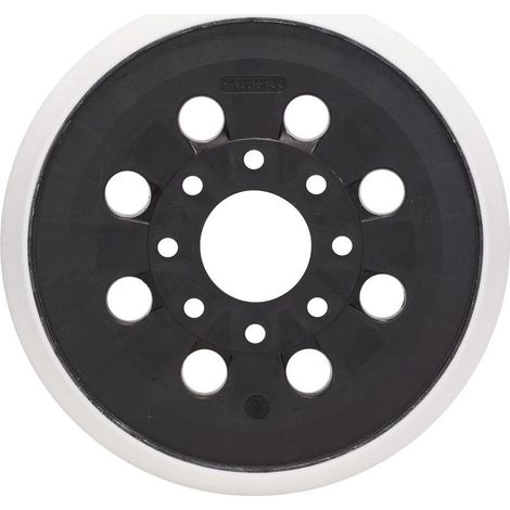 Plateau de Ponçage compatible Bosch PEX 220 A GEX 125-1 AE PEX 220 AE Disque de Polissage de Ponçage avec Hook et Loop 8 Trous (1/5)