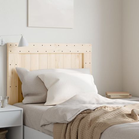 Tête de lit 80x104 cm bois massif de pin (1/5)
