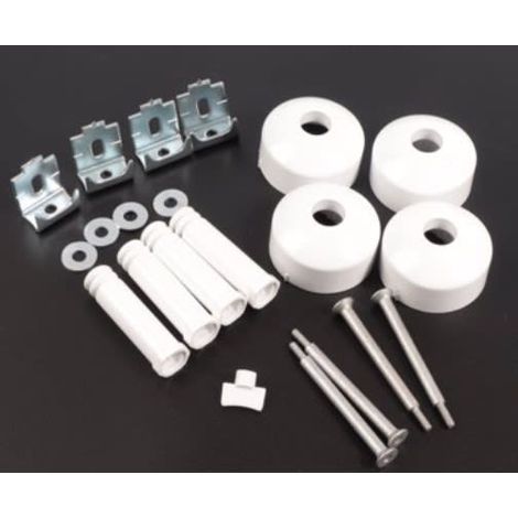 Support mural pour seche-serviettes – Fixation chauffage central – Largeur 600mm – Compatible avec appareils Atlantic et Thermor