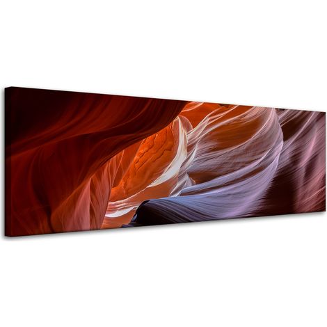 Lienzo impreso Naturaleza Antelope Canyon 120x40 cm