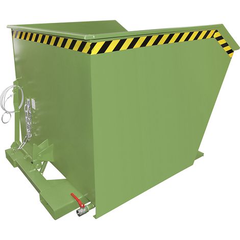 Bauer Südlohn Récipient à copeaux SGU 100, peint, vert réséda (1/3)