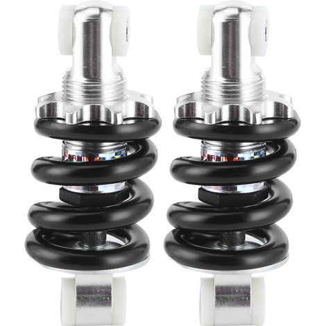 Naroote Amortisseurs Arrière Universels de 4 Pouces de Haute qualité, Adaptés à Mini Moto, Minimoto Chinoise Adaptés à Mini ATV, Alliage D'acier