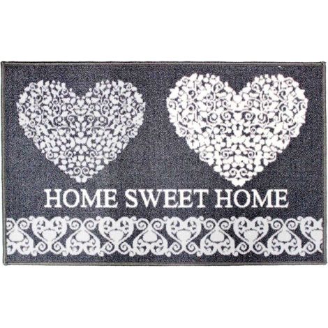 Tapis Déco Multi-Usage "Mathilda" 50x80cm Gris (1/4)