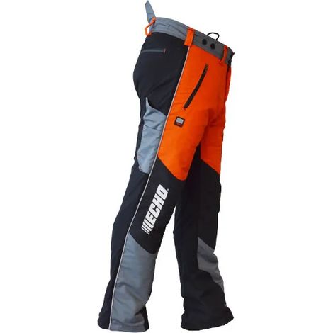 Pantalone antitaglio Echo classe 1 tipo A protettivo elasticizzato da lavoro - M (1/2)