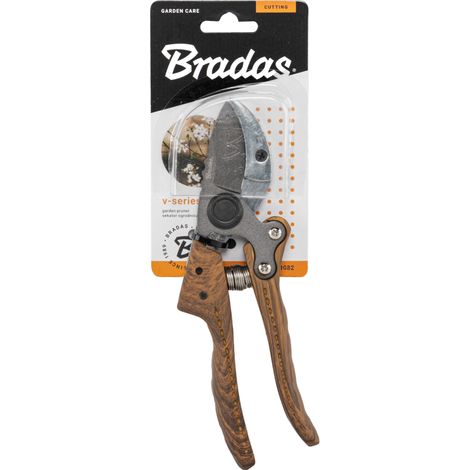 Gartenschere Amboss SK5 20mm Baumschere für Äste und Sträucher Handsekator präzise Sicherheitsverriegelung WOOD KT-V1082 (1/3)