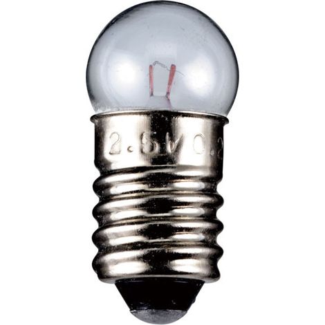 goobay Taschenlampen-Kugel, 0,3 W Sockel E10, 6 V (DC), 50 mA (9590) (1/2)