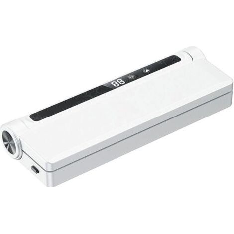 Machine de Mise Sous Vide Alimentaire, Machine de Mise Sous Vide 60 KPa, de Compacte et Légère avec 20 Sacs, Idéale pour le Stockage, la Viande et les Légumes (Prise UE) (1/4)