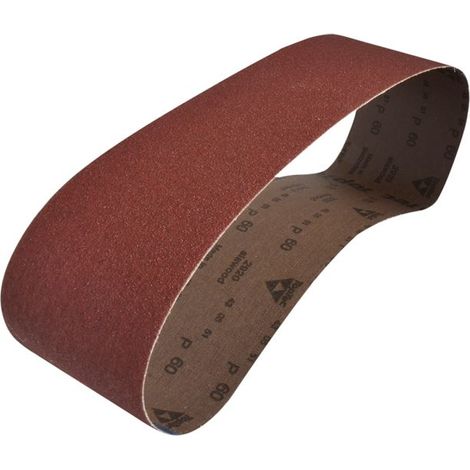 Faithfull Cloth Sanding Belt 915 x 100mm 60G (60-Grit) for Durable Surface Finishing