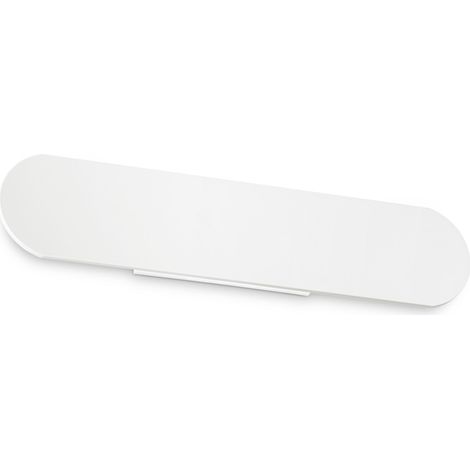 Applique Moderna Echo Metallo Bianco Led 20W 3000K Luce Calda (1/2)