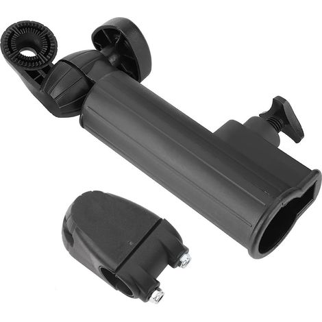 Support de parapluie pour chariot de golf, support en plastique, chariot à vélo, noir