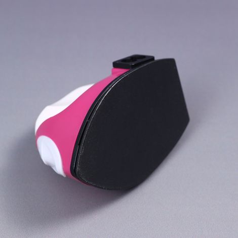 Ortviai Mini fer à repasser électrique portable pour voyage et études – 10 x 6 x 6,5 cm, céramique, chauffe en 1,5 min (1/4)