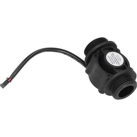 Capteur de débit d'eau mâle G1 pouce, débitmètre à effet Hall, adapté aux chauffe-eau, distributeurs d'eau et lecteurs de cartes. (1/5)