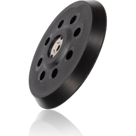 Anwendbare Klettverschluss-Plakette, perforiert, 125 mm, für Metabo SXE 325 Intec 425 Turbotec 631220000