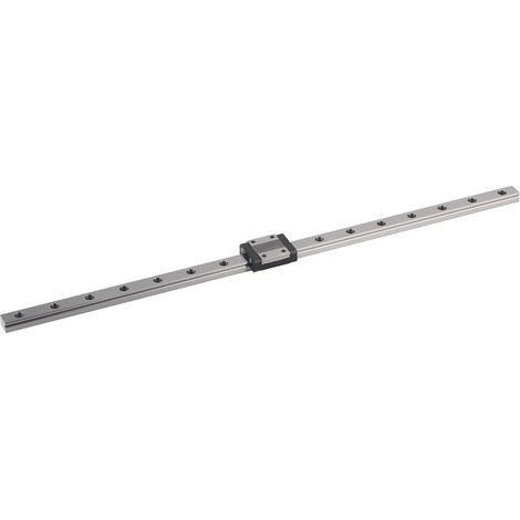 Rail de guidage linéaire en acier avec roulement, outil de déplacement coulissant de 12 mm, adapté aux machines-outils CNC MGN12400 mm