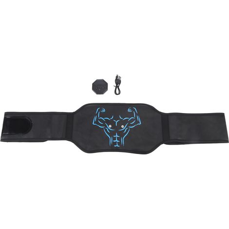 Ceinture de stimulation électronique des muscles abdominaux pour tonifier les muscles abdominaux pendant l'entraînement physique et le sport. (1/5)