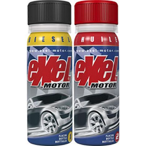 Additif EXEL Motor NG -bidose diesel + huile- -2x 50ml-