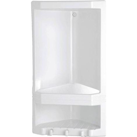 GEDY 8079 ANGOLIERA P/DOCCIA BIANCA