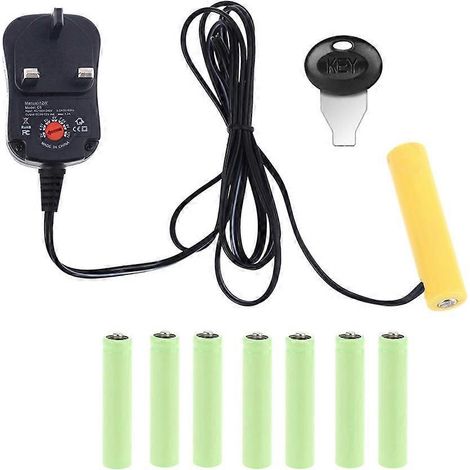 AAA-Batterie-Eliminatorkabel: Ersetzt 2AAA- bis 8AAA-Batterien für LED-Leuchte