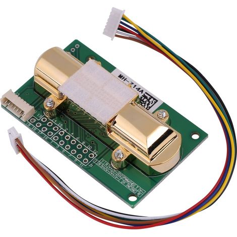 Module de capteur de dioxyde de carbone CO2 NDIR MH-Z14A, port série, sortie analogique PWM 0-5000 ppm (1/5)