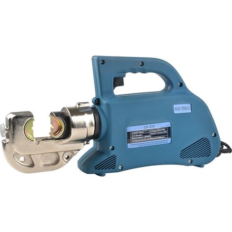 Pince à sertir hydraulique CD-510/CM-510D, Outil de sertissage portatif de borne de Nez en cuivre et Aluminium 220(CD-510) (1/4)