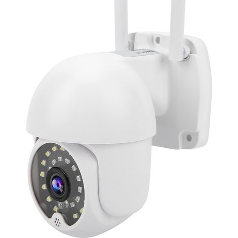 Caméra De Sécurité Wifi - PTZ Rotation 360° - Audio Bidirectionnel - Détection De Mouvement - Enregistrement Local - Alimentation 100-240 V - Pour Intérieur