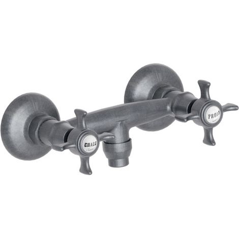 Mélangeur Douche CHAMBORD Métal Brosse - CRISTINA ONDYNA CH12277 (1/2)