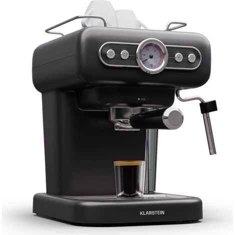 Klarstein Cafetera espresso Espressionata Evo 950W 19 bar 1,2 itros 2 tazas