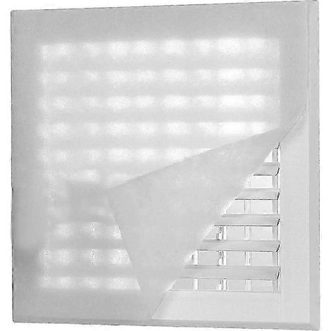 Filtres pour ventilateurs d'air de tailles personnalisables, filtre à air électrostatique à trois couches compatible avec les conduits de ventilation au sol, au plafond, de climatisation et de camping (1/5)