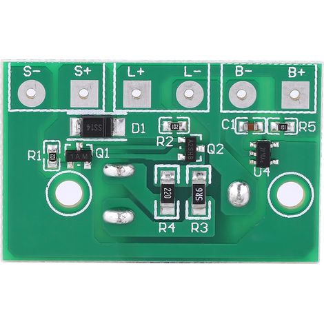 Tableau de Commande de Lampe de Pelouse Solaire, Contrôleur de Lampe Solaire, Module de D'énergie Solaire Contrôle de Batterie au Lithium 3,7 V, Contrôleurs de (1/5)