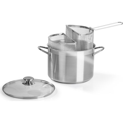 Barazzoni 421049524 Nudeltopf 9,5 l 24 cm Edelstahl (1/4)
