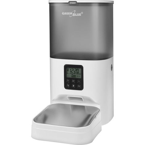 Distributeur/distributeur automatique de nourriture pour animaux de compagnie GreenBlue, 6 L, USB 5 V 1 A, GB393 (1/5)