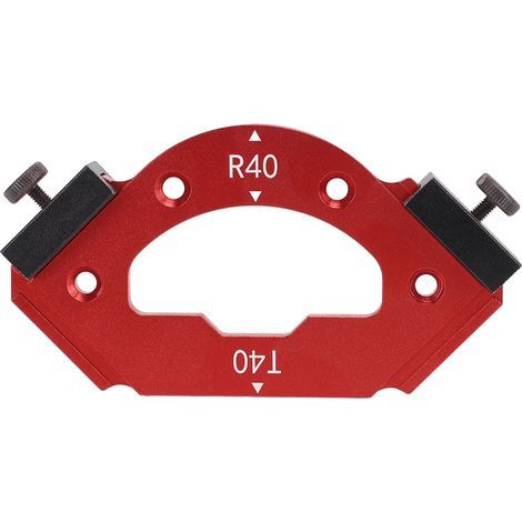 R40 T40 Radius-Fasenlehre, Abrundecken-Schneidlehre für Holzbearbeitungsprojekte (1/5)