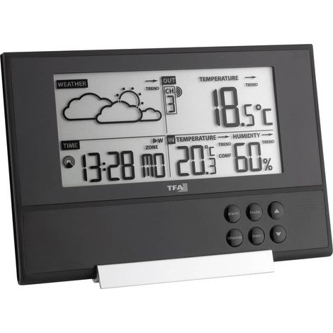 Station météo radiopilotée numérique TFA Dostmann 35.1107 (1/3)