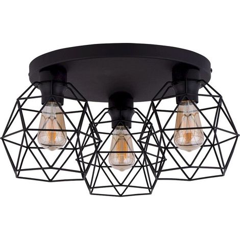 Galaxy schwarze Deckenleuchte 3189 TK Lighting (1/2)