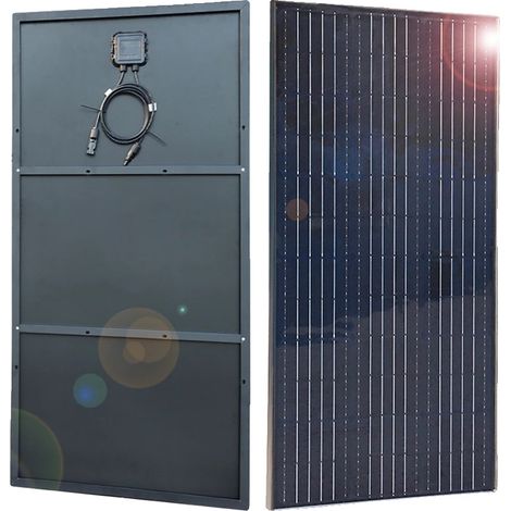 Pannello solare ad alta efficienza, design compatto, kit nero da 300 W (1/2)
