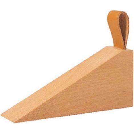 [KK] Butée de porte créative en bois, mobile et anti-collision, cale de porte pratique, tapis de sol de sécurité, hêtre (1/5)