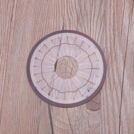 Kit de broche rosette à faire soi-même, outil de fabrication de fleurs en ruban fait main, badge, bouton, ornement, créateur de roses, accessoire de patchwork (1/4)