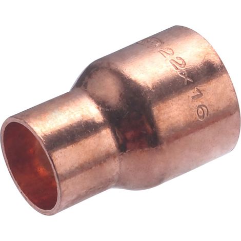 Manguito Cobre Hembra reducida QUICK PLOMBERIE - Ø22 Ø16