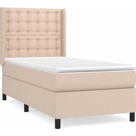 Maison Exclusive - Boxspringbett Matratze Cappuccino-Braun 100x20 (1/5)
