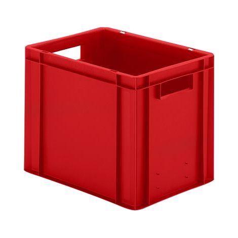 LA-KA-PE Transportstapelbehälter L400xB300xH320mm - TK400/320-0 ROT (1/5)
