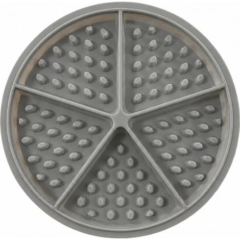 Moule à gaufres en silicone - Plaque de cuisson ronde grise pour gaufres DIY (1/5)