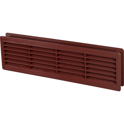 Rejilla de ventilación de la puerta, color caoba. (1/3)